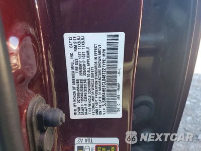 Zdjęcie 13 z 13 samochodu: 2012 HONDA CR-V EX VIN:5J6RM4H51CL048722 - miniatura