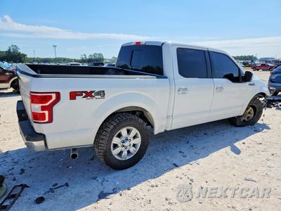 Trzecie zdjęcie samochodu z tyłu: 2018 FORD F150 SUPERCREW VIN:1FTEW1EG6JFA05735 - miniatura