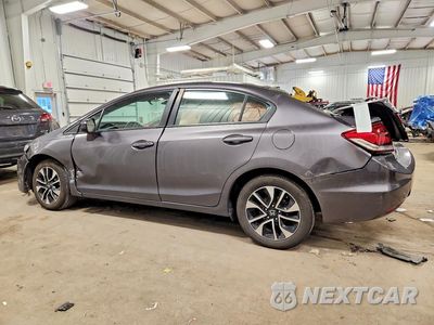Drugie zdjęcie samochodu z przodu: 2014 HONDA CIVIC EX VIN:19XFB2F85EE011622 - miniatura