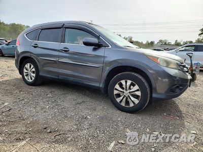 Czwarte zdjęcie samochodu z boku: 2014 HONDA CR-V EXL VIN:5J6RM4H72EL010467 - miniatura