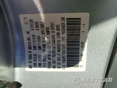 Zdjęcie 12 z 12 samochodu: 2014 HONDA ACCORD HYBRID SPORT VIN:1HGCR6F71EA010579 - miniatura