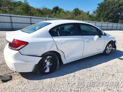 Trzecie zdjęcie samochodu z tyłu: 2013 HONDA CIVIC LX VIN:19XFB2F53DE091636 - miniatura
