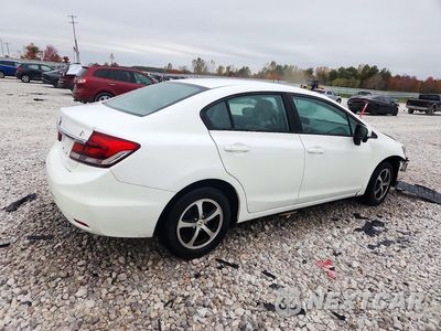 Trzecie zdjęcie samochodu z tyłu: 2015 HONDA CIVIC SE VIN:19XFB2F74FE020756 - miniatura