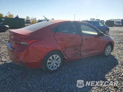 Trzecie zdjęcie samochodu z tyłu: 2019 HYUNDAI ACCENT SE VIN:3KPC24A30KE050026 - miniatura