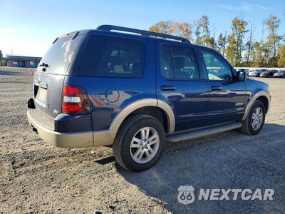 Trzecie zdjęcie samochodu z tyłu: 2008 FORD EXPLORER EDDIE BAUER VIN:1FMEU74E08UA96446 - miniatura
