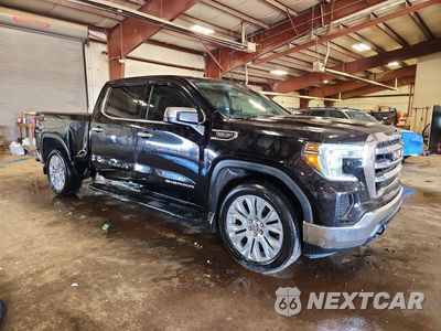 Czwarte zdjęcie samochodu z boku: 2019 GMC SIERRA K1500 SLE VIN:1GTU9BED1KZ347429 - miniatura