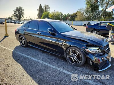 Czwarte zdjęcie samochodu z boku: 2017 MERCEDES-BENZ C 43 4MATIC AMG VIN:55SWF6EB7HU205574 - miniatura