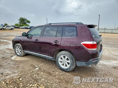 Drugie zdjęcie samochodu z przodu: 2013 TOYOTA HIGHLANDER SE VIN:5TDZK3EH7DS127378 - miniatura