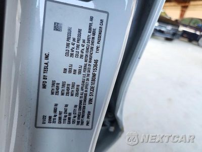 Zdjęcie 12 z 12 samochodu: 2022 TESLA MODEL 3 VIN:5YJ3E1EB0NF153646 - miniatura