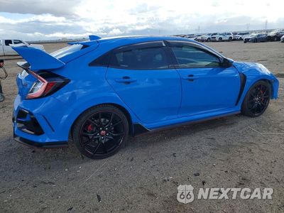 Trzecie zdjęcie samochodu z tyłu: 2021 HONDA CIVIC TYPE-R TOURING VIN:SHHFK8G74MU201105 - miniatura