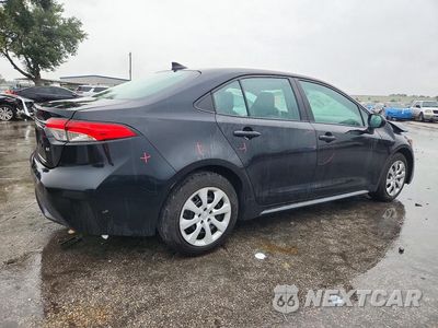 Trzecie zdjęcie samochodu z tyłu: 2021 TOYOTA COROLLA LE VIN:5YFEPMAE0MP179106 - miniatura
