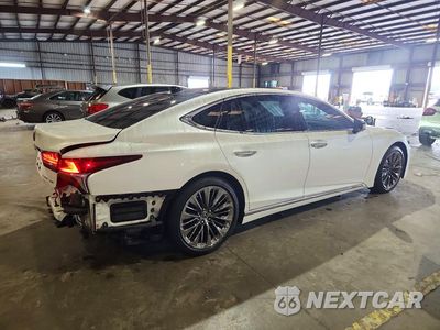 Trzecie zdjęcie samochodu z tyłu: 2020 LEXUS LS 500 BASE VIN:JTHD51GF2L5007671 - miniatura