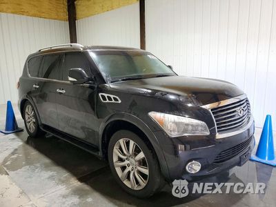 Czwarte zdjęcie samochodu z boku: 2011 INFINITI QX56 BASE VIN:JN8AZ2NE9B9004464 - miniatura