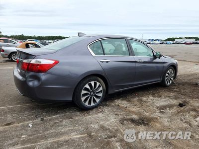 Trzecie zdjęcie samochodu z tyłu: 2015 HONDA ACCORD TOURING HYBRID VIN:1HGCR6F77FA001063 - miniatura