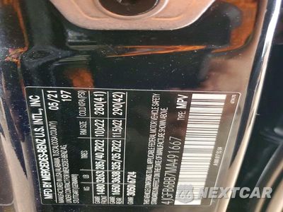Zdjęcie 13 z 13 samochodu: 2021 MERCEDES-BENZ GLE AMG 53 4MATIC VIN:4JGFB6BB7MA491667 - miniatura