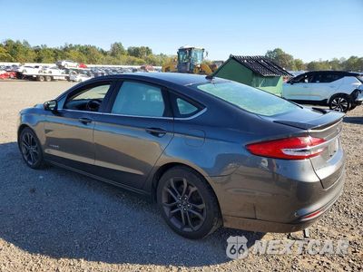 Drugie zdjęcie samochodu z przodu: 2018 FORD FUSION SE HYBRID VIN:3FA6P0LU4JR239143 - miniatura