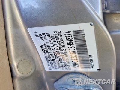 Zdjęcie 12 z 12 samochodu: 2003 HONDA CIVIC EX VIN:2HGES26703H548274 - miniatura