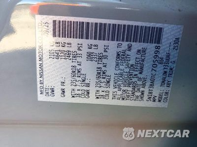 Zdjęcie 13 z 13 samochodu: 2026 NISSAN ROGUE SV VIN:5N1BT3BA0TC705998 - miniatura