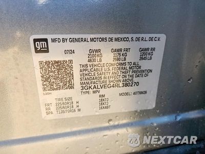 Zdjęcie 13 z 13 samochodu: 2024 GMC TERRAIN SLT VIN:3GKALVEG4RL380270 - miniatura