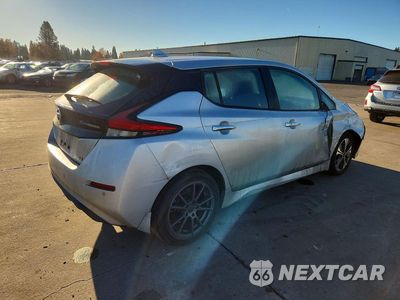 Trzecie zdjęcie samochodu z tyłu: 2022 NISSAN LEAF SV VIN:1N4AZ1CV9NC556603 - miniatura