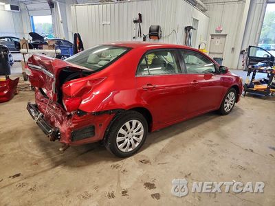 Trzecie zdjęcie samochodu z tyłu: 2013 TOYOTA COROLLA LE VIN:JTDBU4EE1DJ122424 - miniatura