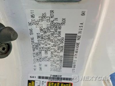 Zdjęcie 14 z 14 samochodu: 2011 TOYOTA TACOMA BASE VIN:5TFNX4CN1BX007436 - miniatura