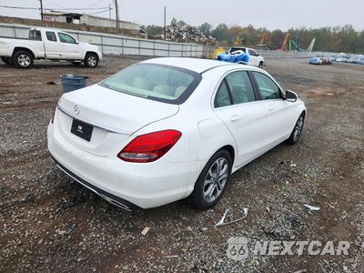Trzecie zdjęcie samochodu z tyłu: 2018 MERCEDES-BENZ C 300 VIN:55SWF4JB3JU274214 - miniatura