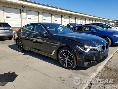 Czwarte zdjęcie samochodu z boku: 2022 BMW 530E VIN:WBA13AG06NCK68383 - miniatura