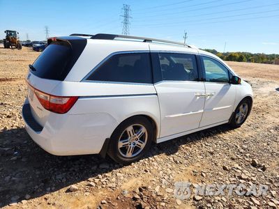 Trzecie zdjęcie samochodu z tyłu: 2011 HONDA ODYSSEY TOURING VIN:5FNRL5H99BB072981 - miniatura