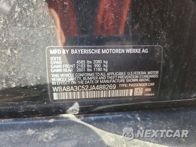 Zdjęcie 12 z 12 samochodu: 2018 BMW 320 XI VIN:WBA8A3C52JA488269 - miniatura