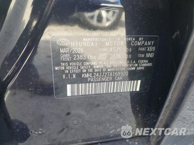 Zdjęcie 12 z 12 samochodu: 2026 HYUNDAI SONATA HYBRID BLUE VIN:KMHL24JJ2TA168920 - miniatura