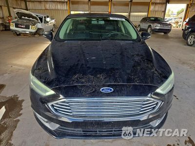 Piąte zdjęcie samochodu w środku: 2017 FORD FUSION SE VIN:3FA6P0HD7HR122644 - miniatura