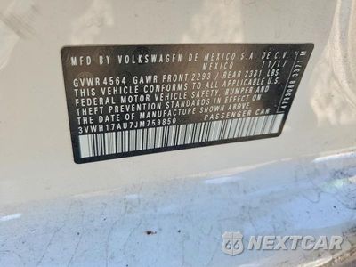 Zdjęcie 13 z 13 samochodu: 2018 VOLKSWAGEN GOLF ALLTRACK S VIN:3VWH17AU7JM759850 - miniatura