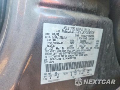 Zdjęcie 13 z 13 samochodu: 2002 MAZDA TRIBUTE VIN:4F2CU08192KM50946 - miniatura