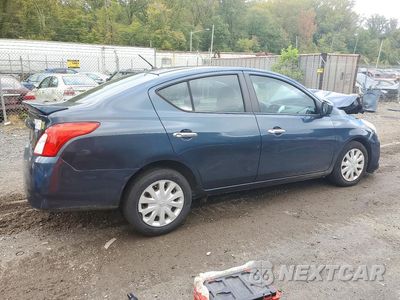 Trzecie zdjęcie samochodu z tyłu: 2015 NISSAN VERSA 1.6 SV VIN:3N1CN7AP0FL876388 - miniatura