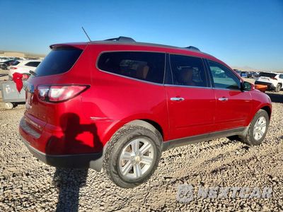 Trzecie zdjęcie samochodu z tyłu: 2014 CHEVROLET TRAVERSE LT VIN:1GNKRHKD3EJ305448 - miniatura