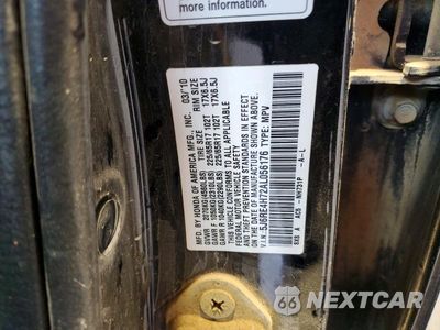 Zdjęcie 13 z 13 samochodu: 2010 HONDA CR-V EXL VIN:5J6RE4H72AL056176 - miniatura