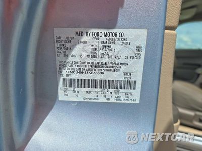 Zdjęcie 12 z 12 samochodu: 2008 FORD ESCAPE HEV VIN:1FMCU49H38KB53386 - miniatura