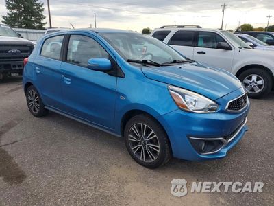 Czwarte zdjęcie samochodu z boku: 2017 MITSUBISHI MIRAGE GT VIN:ML32A5HJ4HH015357 - miniatura