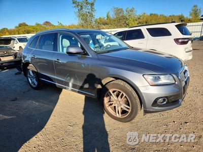 Czwarte zdjęcie samochodu z boku: 2017 AUDI Q5 PREMIUM PLUS VIN:WA1L2AFP5HA009357 - miniatura