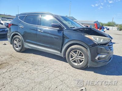 Czwarte zdjęcie samochodu z boku: 2018 HYUNDAI SANTA FE SPORT 2.4L VIN:5NMZUDLB1JH066543 - miniatura