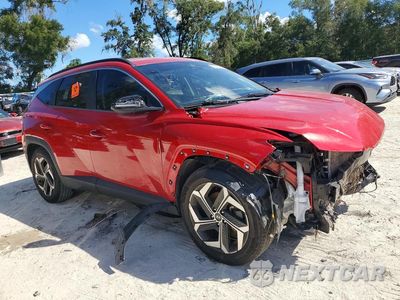 Czwarte zdjęcie samochodu z boku: 2022 HYUNDAI TUCSON SEL VIN:5NMJC3AE7NH010765 - miniatura