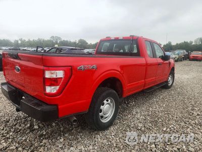 Trzecie zdjęcie samochodu z tyłu: 2021 FORD F150 SUPER CAB VIN:1FTFX1E59MKD59891 - miniatura