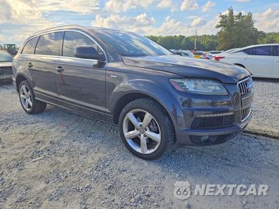 Czwarte zdjęcie samochodu z boku: 2015 AUDI Q7 PRESTIGE VIN:WA1DGAFE5FD004031 - miniatura