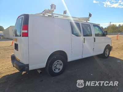 Trzecie zdjęcie samochodu z tyłu: 2013 CHEVROLET EXPRESS G2500 VIN:1GCWGFCA5D1190889 - miniatura