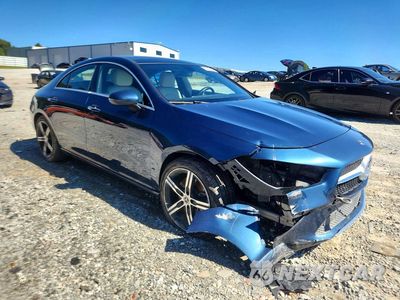 Czwarte zdjęcie samochodu z boku: 2021 MERCEDES-BENZ CLA 250 VIN:W1K5J4GB8MN167268 - miniatura