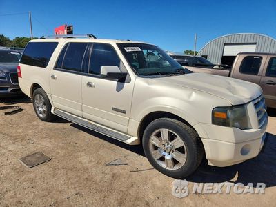 Czwarte zdjęcie samochodu z boku: 2007 FORD EXPEDITION EL LIMITED VIN:1FMFK20577LA97598 - miniatura