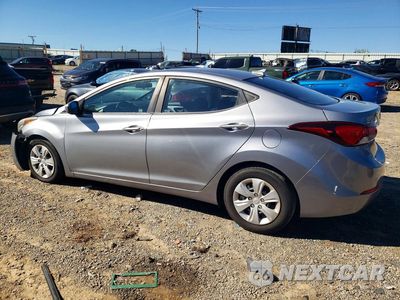 Drugie zdjęcie samochodu z przodu: 2016 HYUNDAI ELANTRA VIN:5NPDH4AE9GH783005 - miniatura