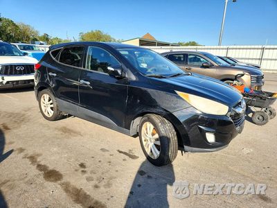 Czwarte zdjęcie samochodu z boku: 2010 HYUNDAI TUCSON LIMITED VIN:KM8JU3AC7AU019914 - miniatura