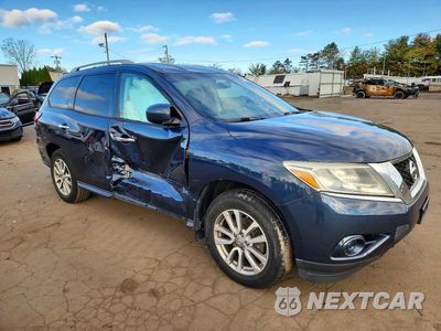 Czwarte zdjęcie samochodu z boku: 2014 NISSAN PATHFINDER SV VIN:5N1AR2MM3EC732126 - miniatura